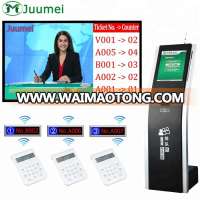 17" 19" 22" PC/Android Touch Screen Queue System Kiosk with Printer