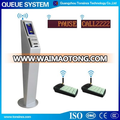 Banking Smart Slim 7" Wireless KY117A Queuing Management System